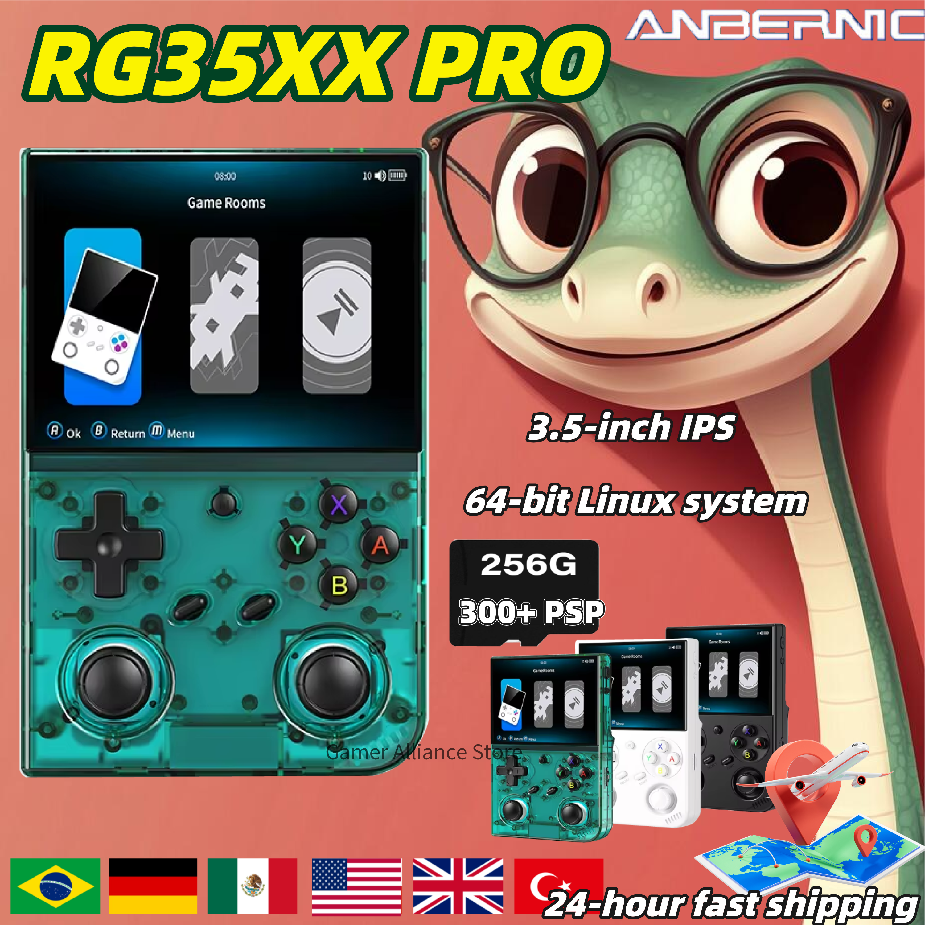 Gaming Console All In One - Anbernic RG 35XXPro RG35XX Pro Retro