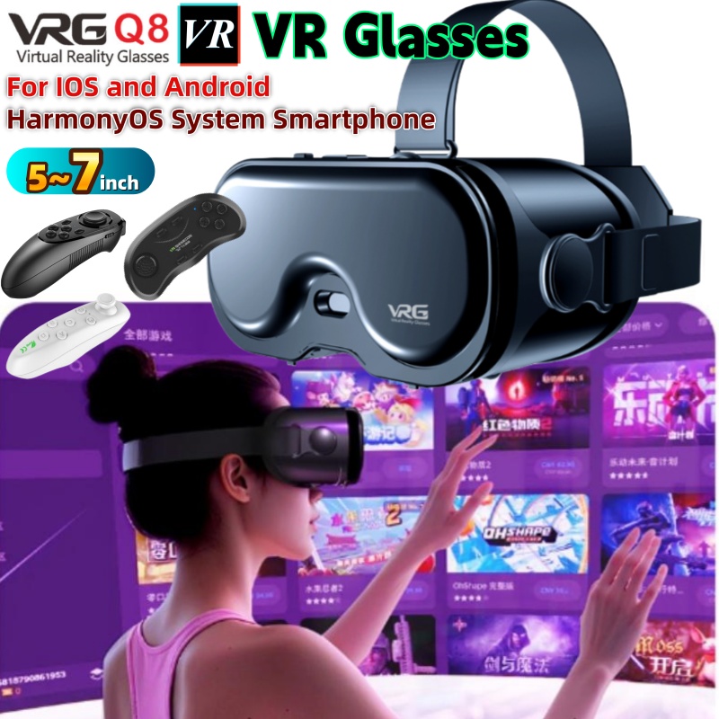 Gaming Console Vr - Original VRG Q8 VR Virtual Reality