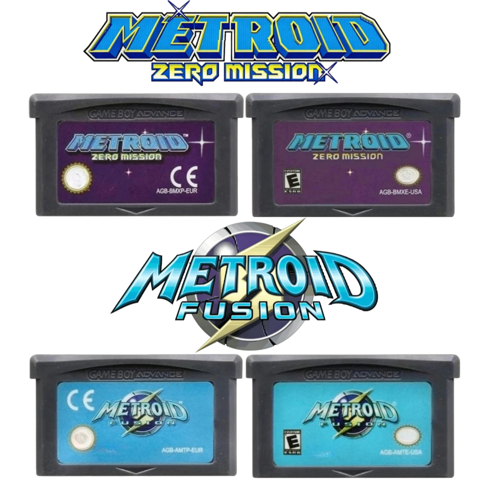 Gaming Console And - Metroid Series GBA Game 32-bit Video
