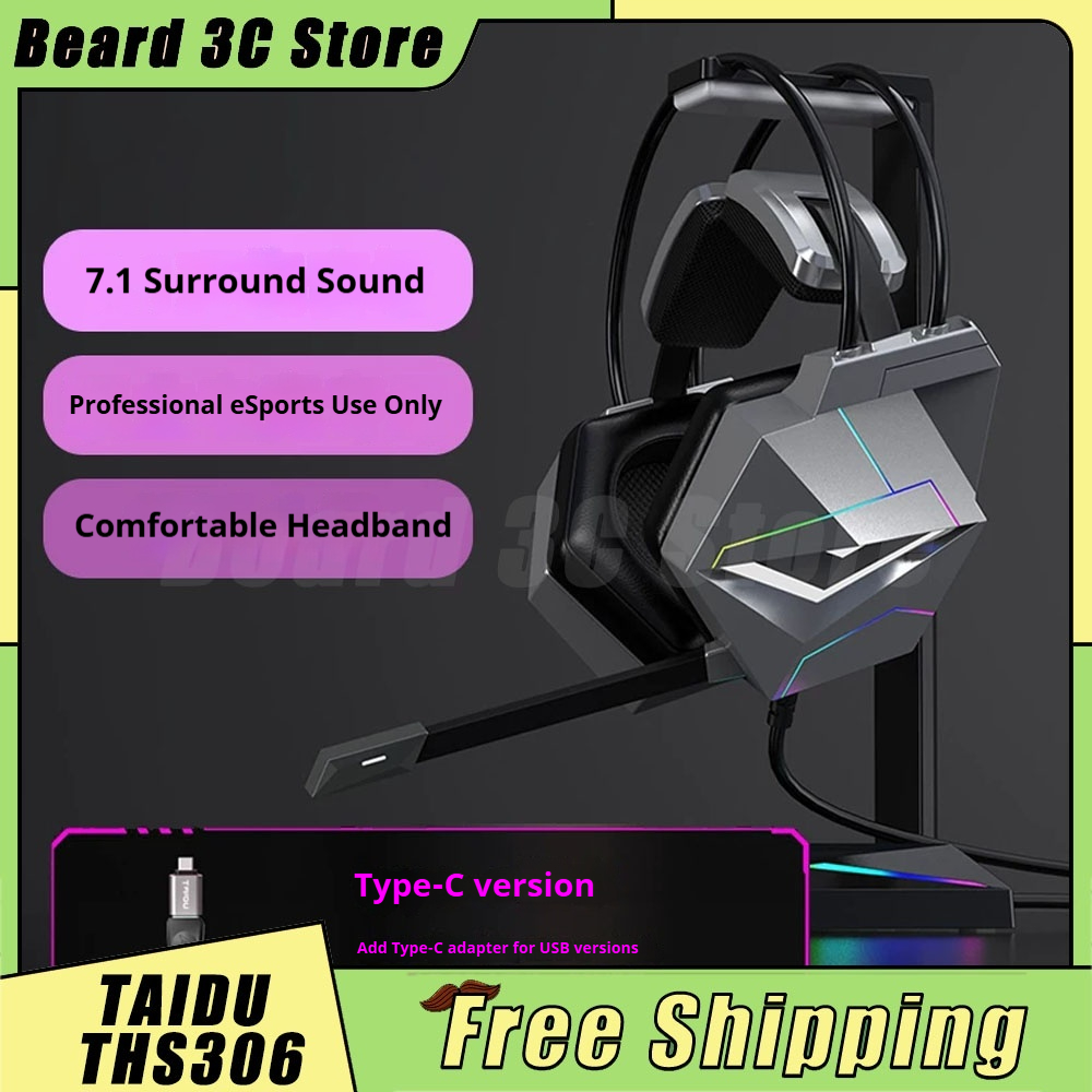 Gaming Console Connect With Phone - Taidu Ths306 Wired Gaming Headset 7.1