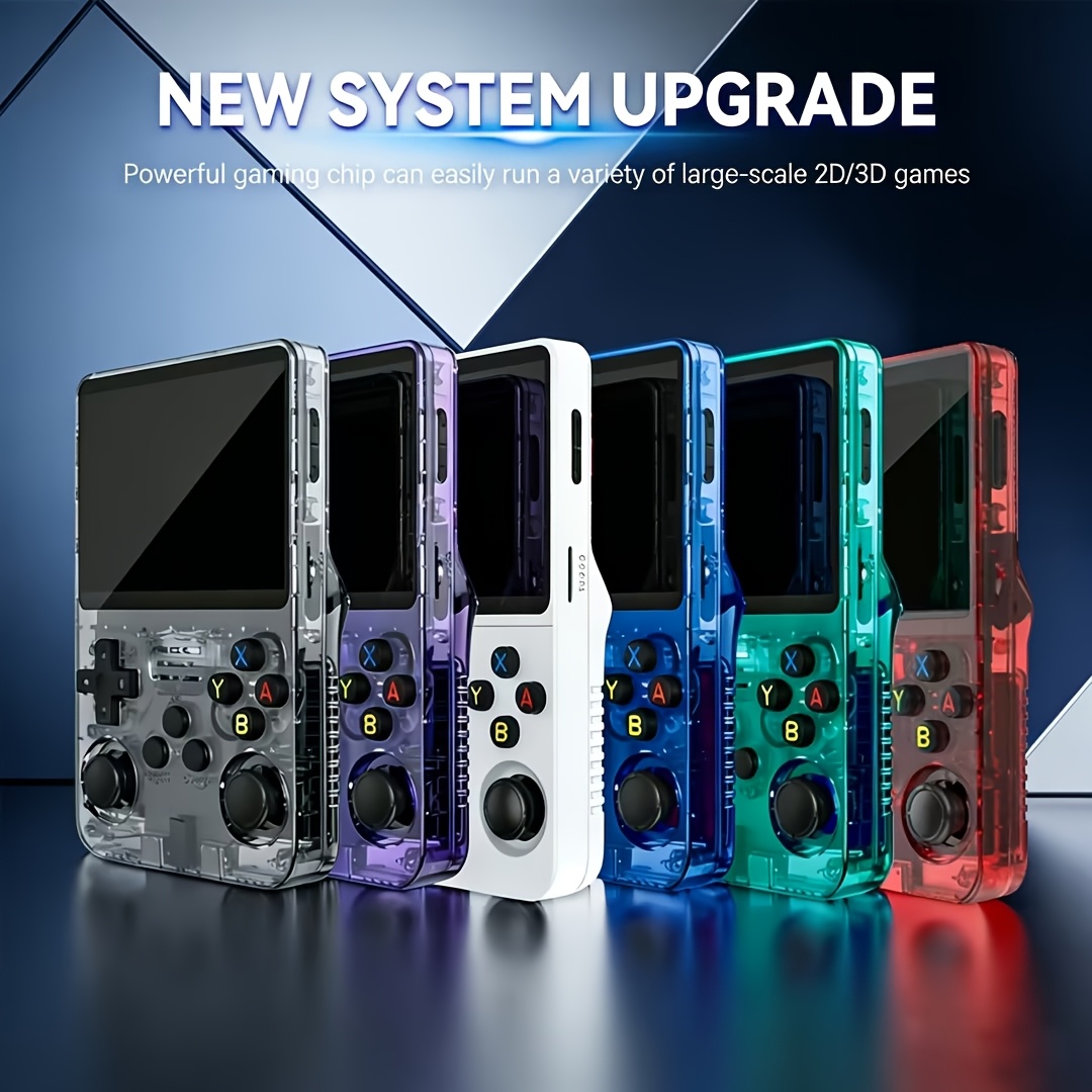 Gaming Console Zone - R36S Retro Handheld Console: ArkOS System,