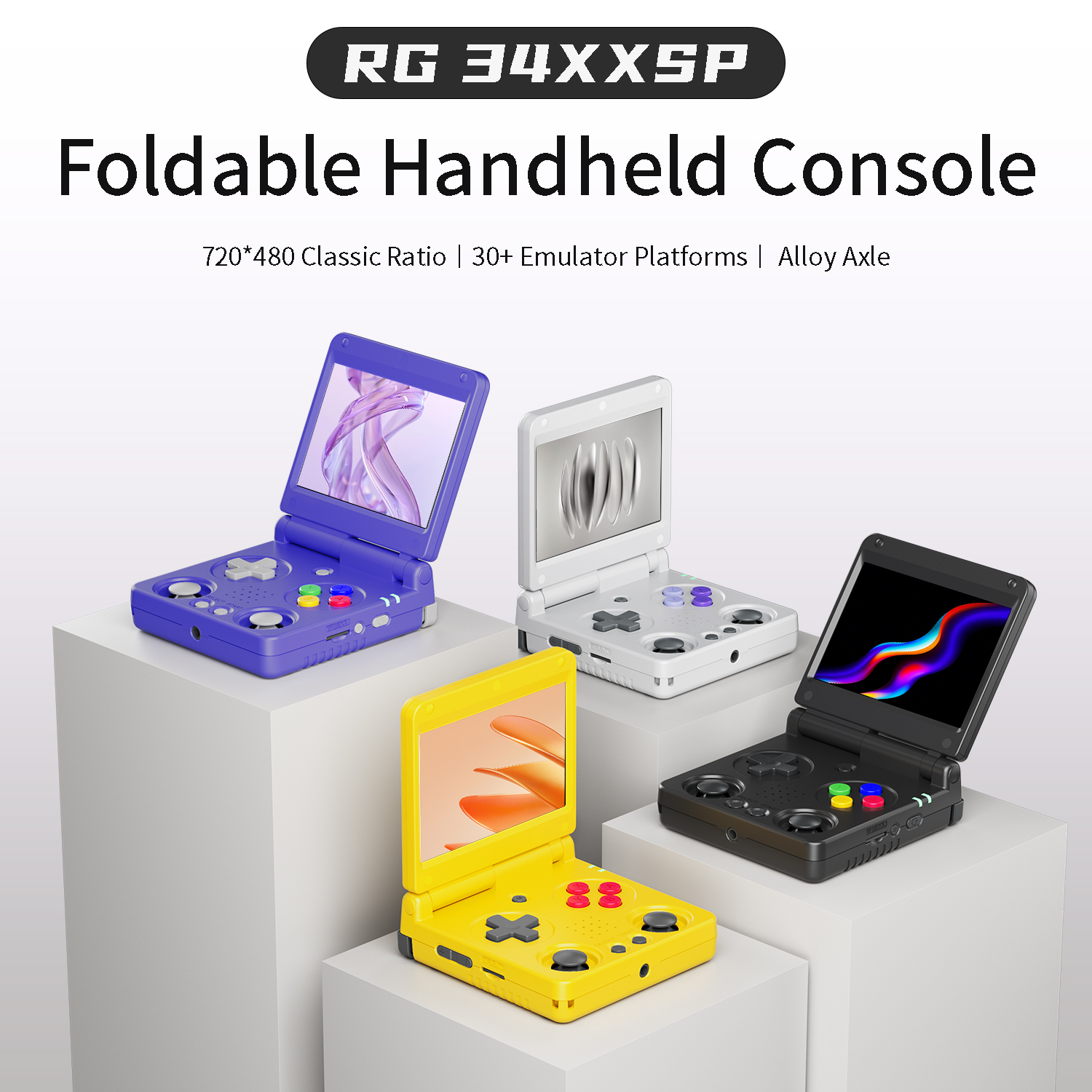 Anbernic RG34XXSP RG35XXSP Fli – Gaming Console All In One recenzja i cena