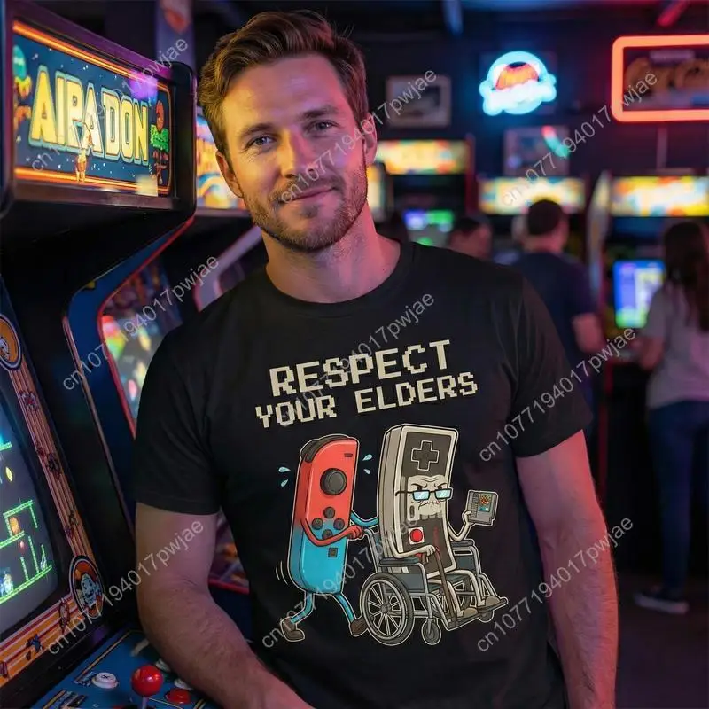 Funny Retro Gamer Graphic T-Sh – Gaming Console And recenzja i cena