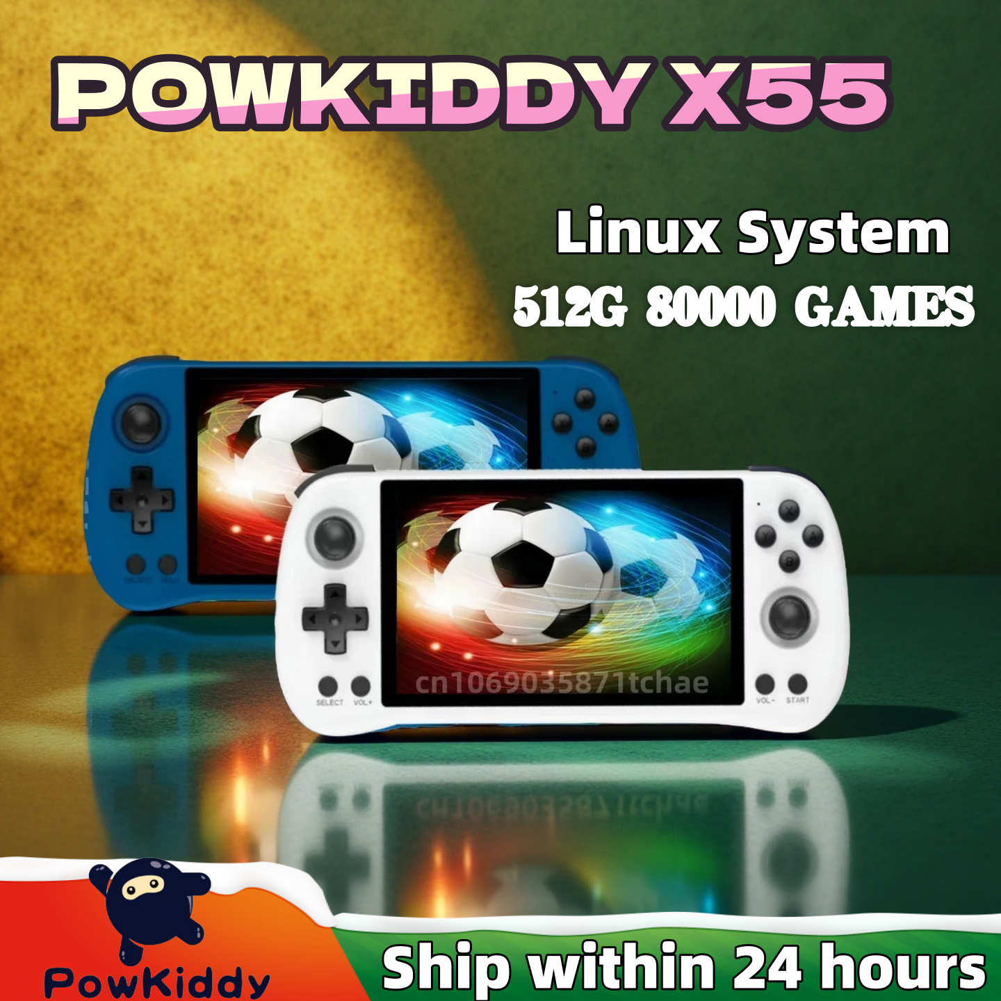 POWKIDDY X55 Handheld Game Con – Gaming Console All In One recenzja i cena