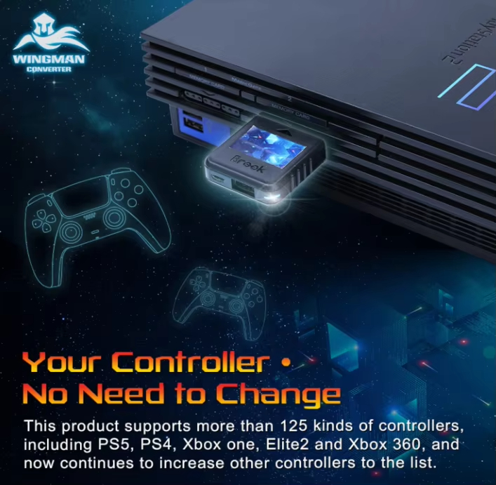 PS2 Wingman Brook Converter fo – Xbox Elite Controller recenzja i cena