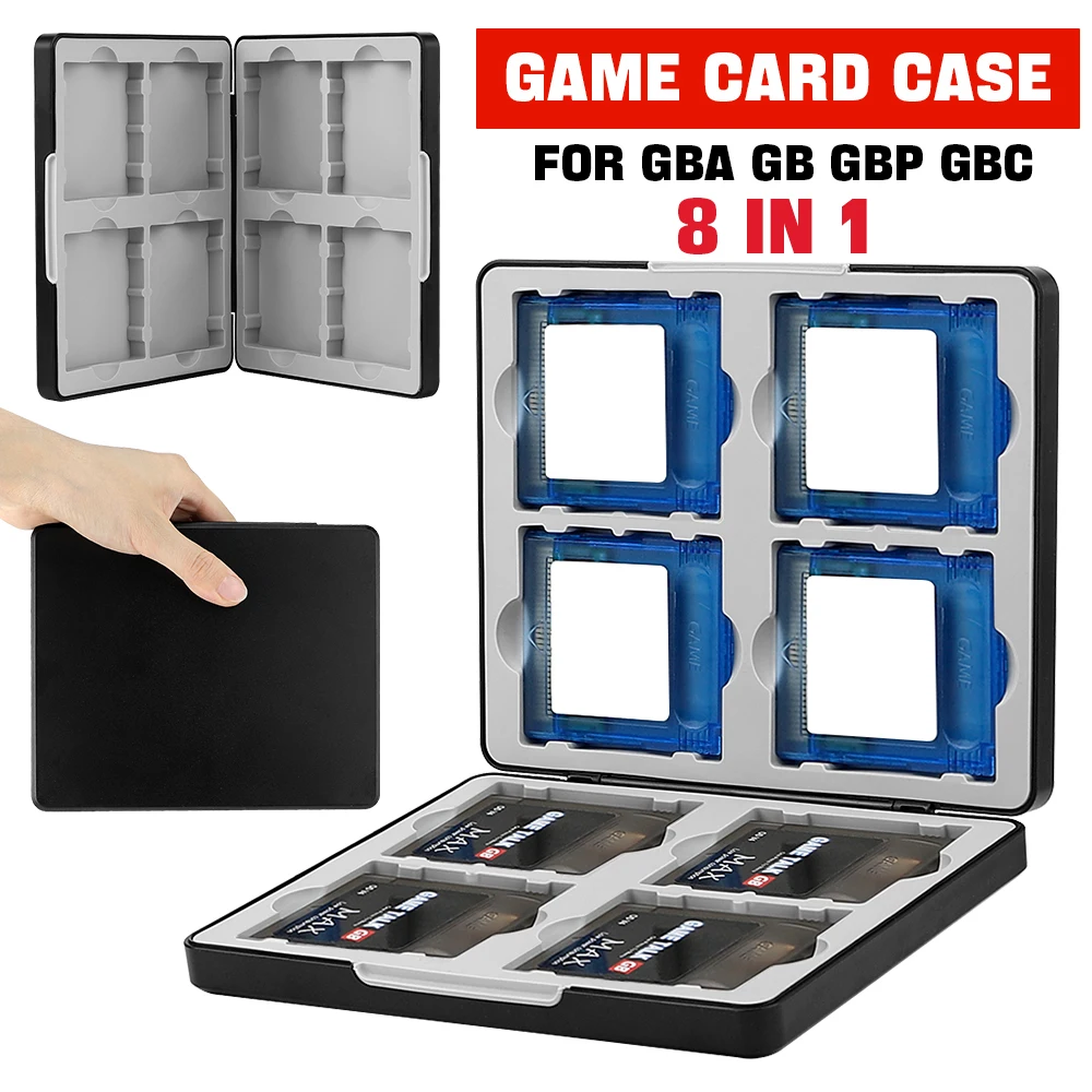 Portable 8 in 1 Game Card Stor – Gaming Console Box recenzja i cena