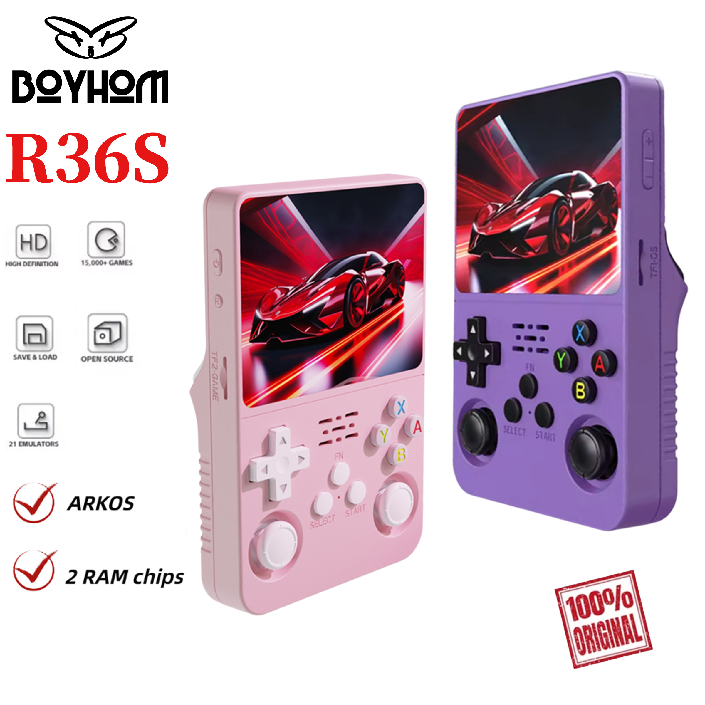 ARKOS 100% Original R36S Retro – Gaming Console Old School recenzja i cena