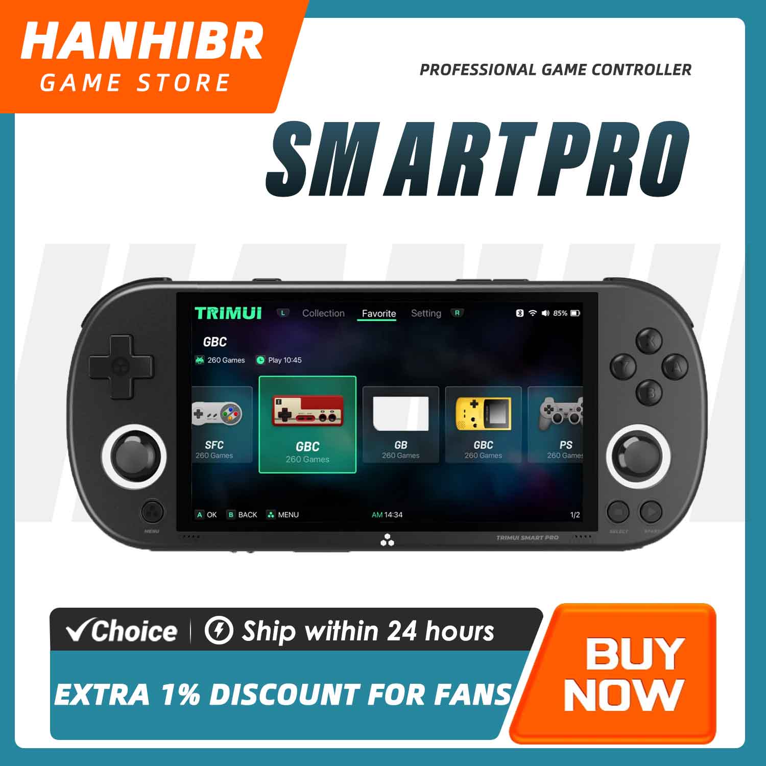 TRIMUI SMART PRO Open Source L – Gaming Console Zone recenzja i cena
