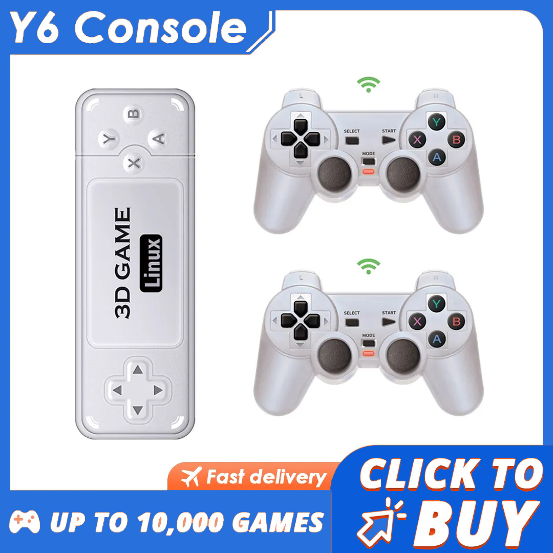 BOYHOM Y6 Retro Game Console 4 – Gaming Console All In One recenzja i cena