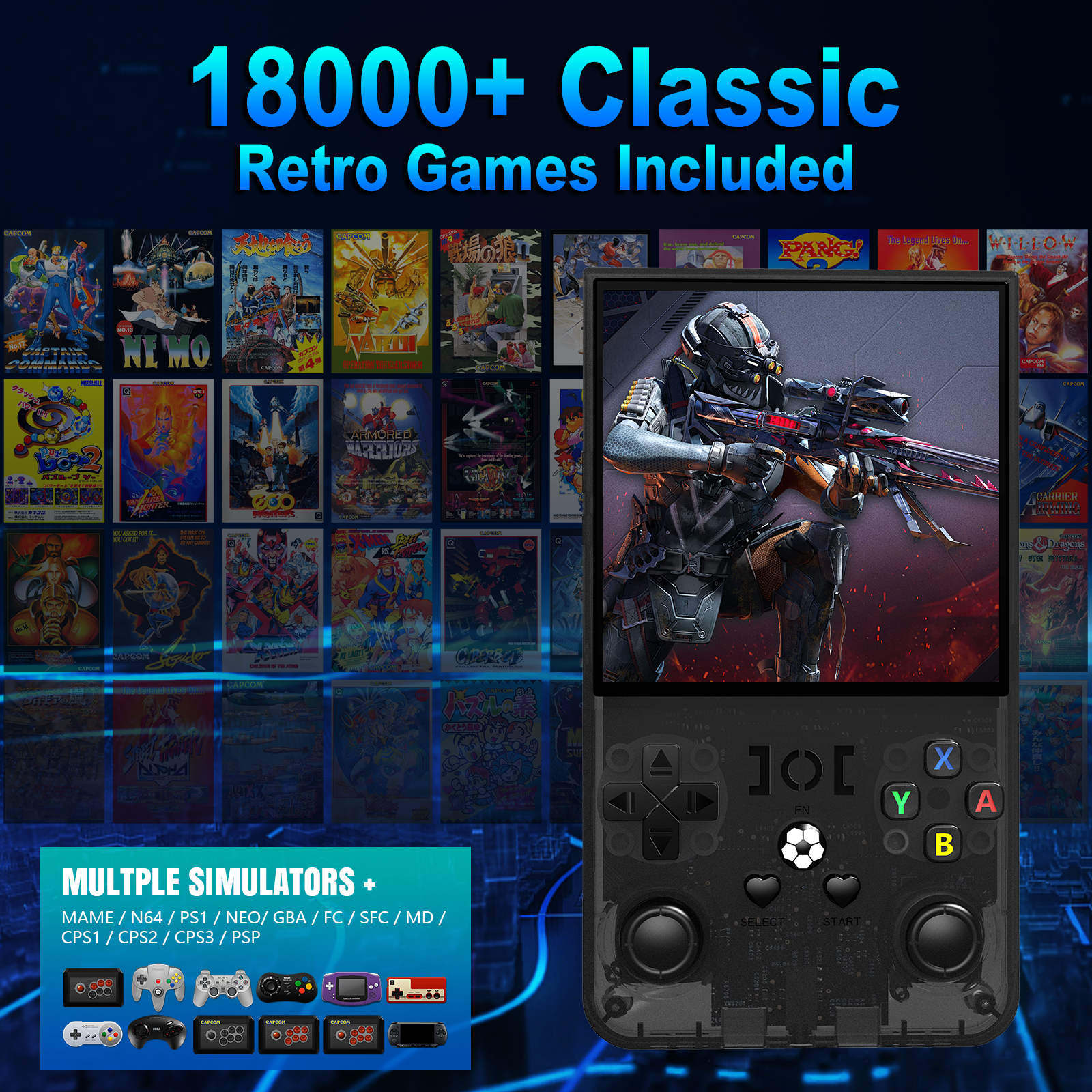 Open Source R36MAX Portable Vi – Gaming Console All In One recenzja i cena