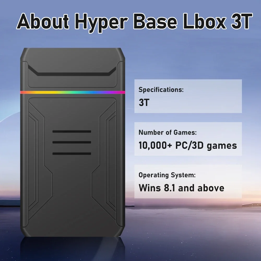 3TB Launchbox Portable Gaming  – Gaming Console Xbox One recenzja i cena