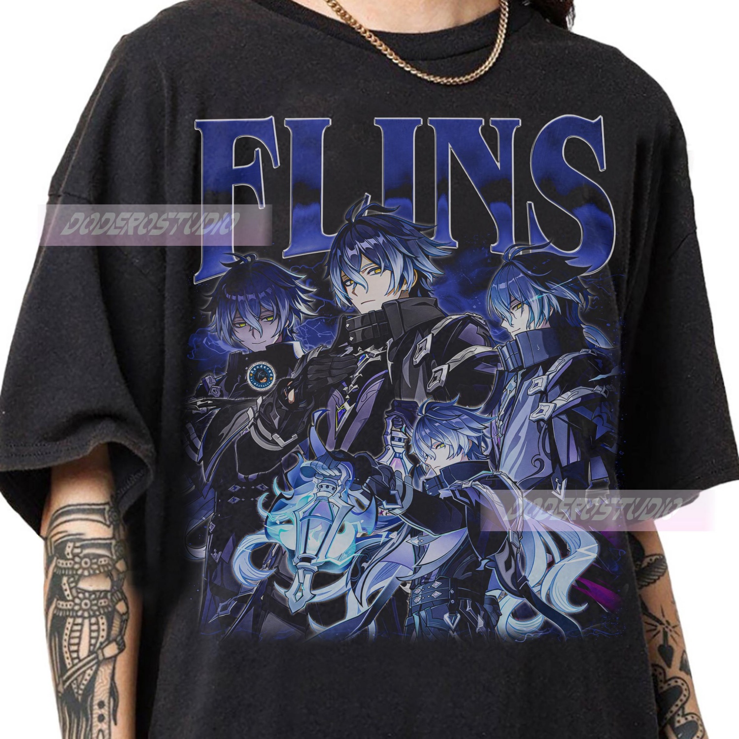 Limited Flins Genshin Vintage  – Gaming Console Old School recenzja i cena