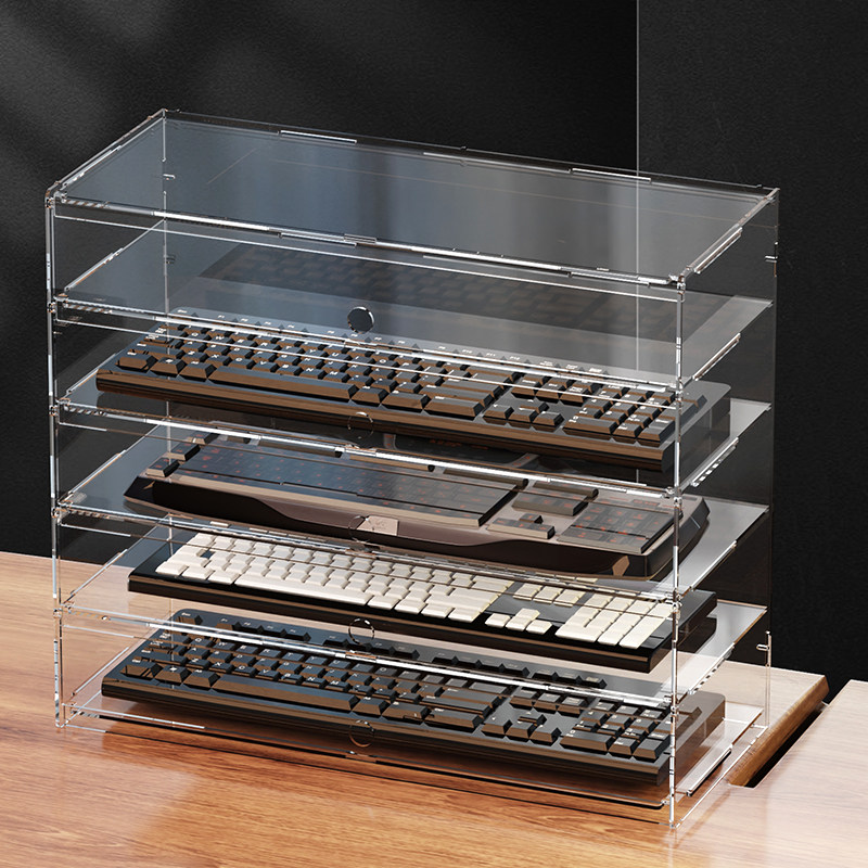 Premium Clear Acrylic Dustproo – Gaming Console With Keyboard recenzja i cena