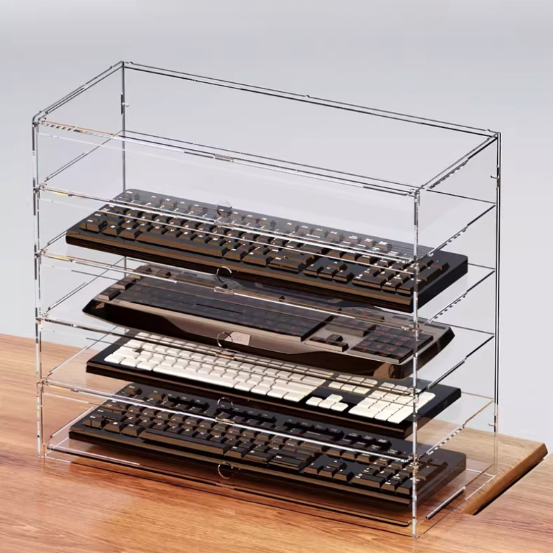 Premium Clear Acrylic Dustproo – Gaming Console With Keyboard recenzja i cena
