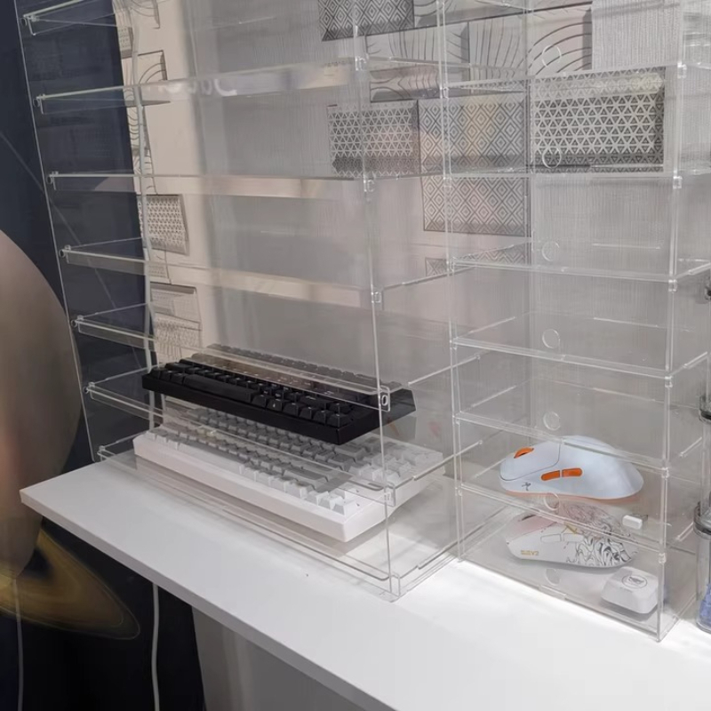 Premium Clear Acrylic Dustproo – Gaming Console With Keyboard recenzja i cena