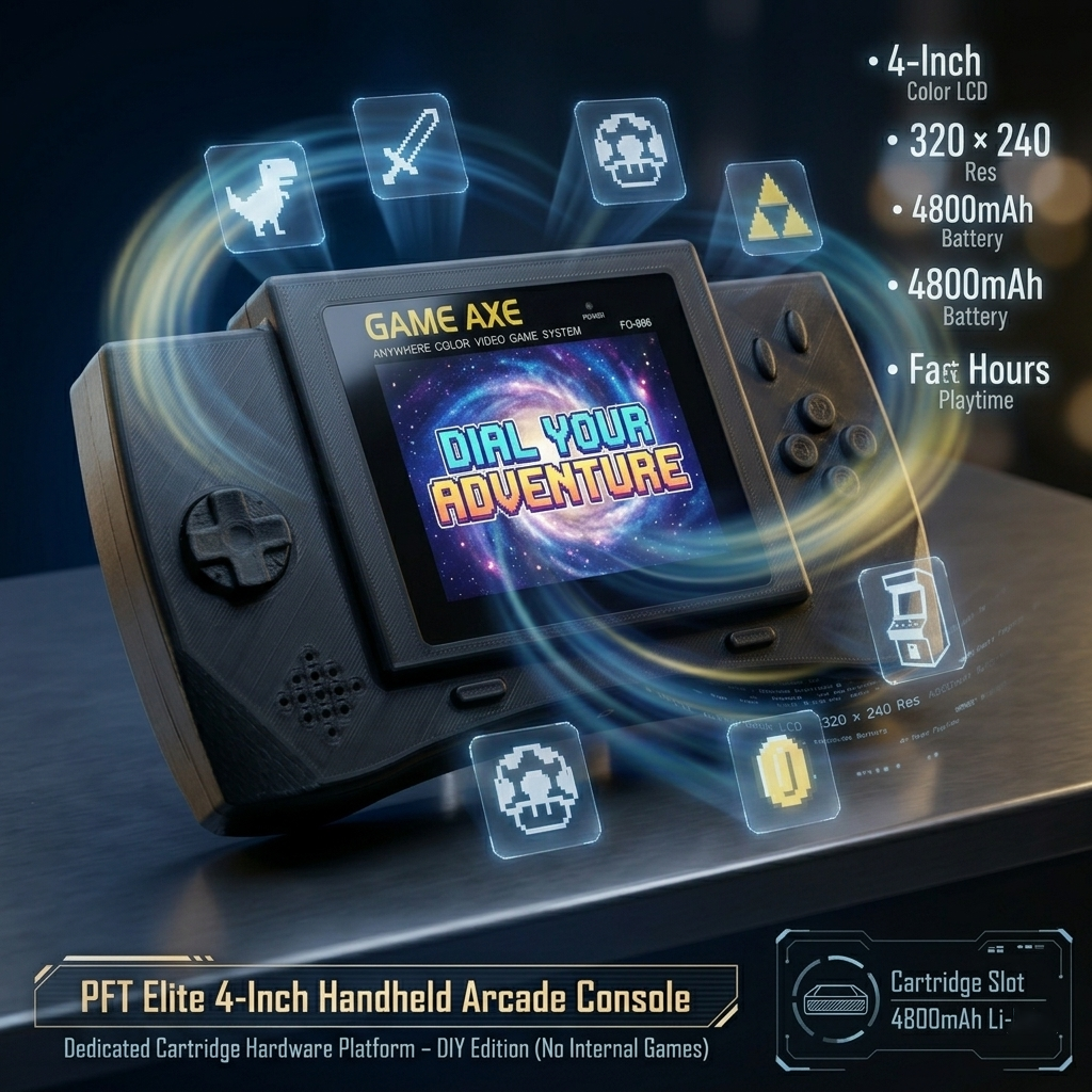 PFT Elite 4-Inch Handheld Arca – Gaming Console Station recenzja i cena
