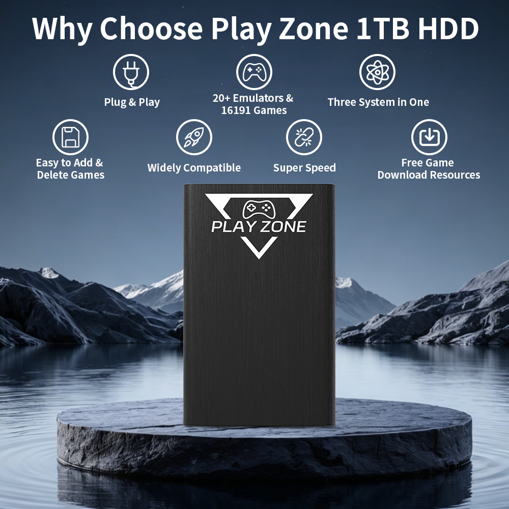 Play Zone 1TB Portable Gaming  – Gaming Console Zone recenzja i cena