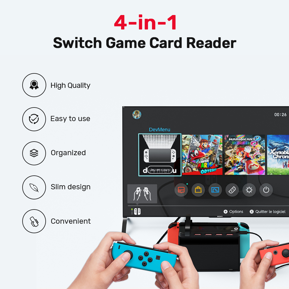 G1002D Portable Game Card Read – Gaming Console Station recenzja i cena
