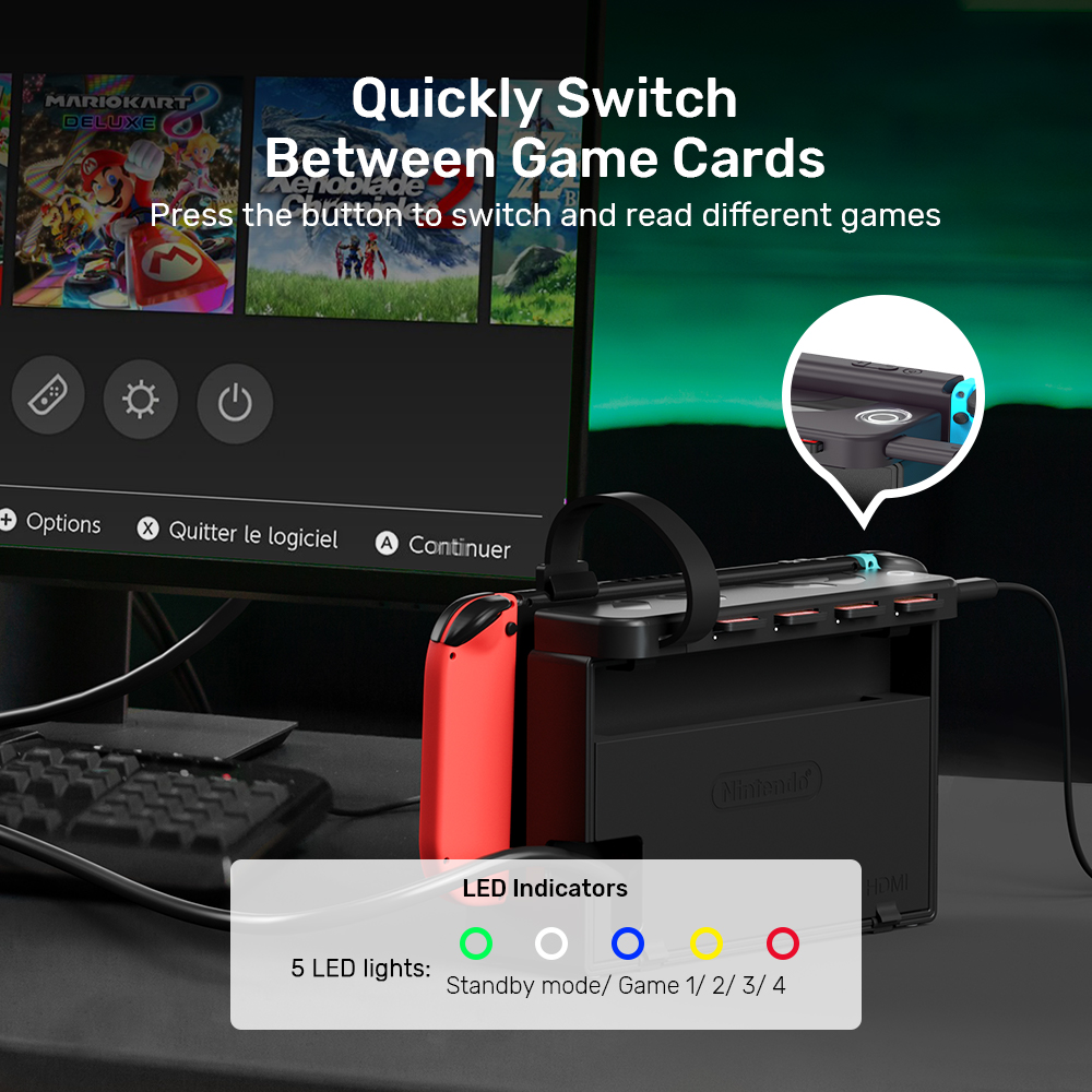 G1002D Portable Game Card Read – Gaming Console Station recenzja i cena