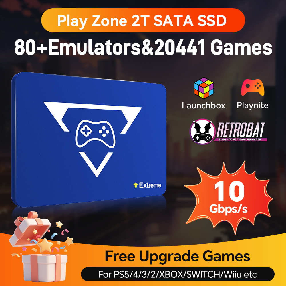 Play Zone 2T Retro Gaming SSD  – Gaming Console Zone recenzja i cena