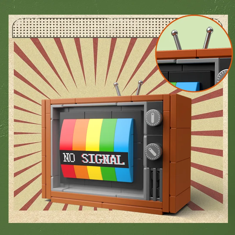 Retro DIY Building Blocks TV R – Gaming Console And recenzja i cena