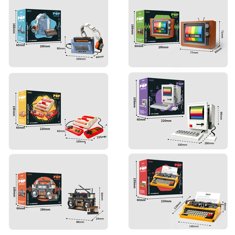 Retro DIY Building Blocks TV R – Gaming Console And recenzja i cena