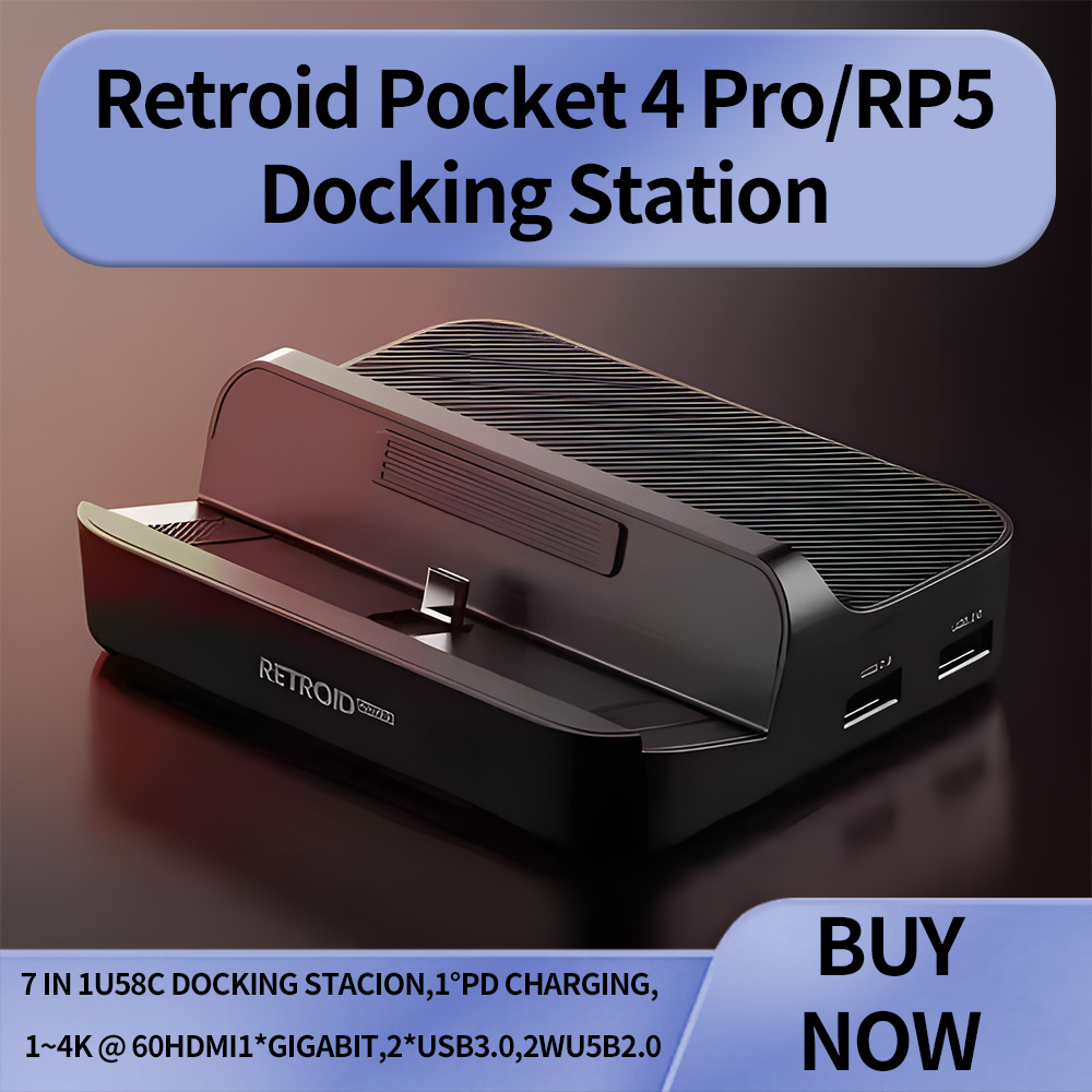 Retroid Pocket 5 Docking Stati – Gaming Console Station recenzja i cena