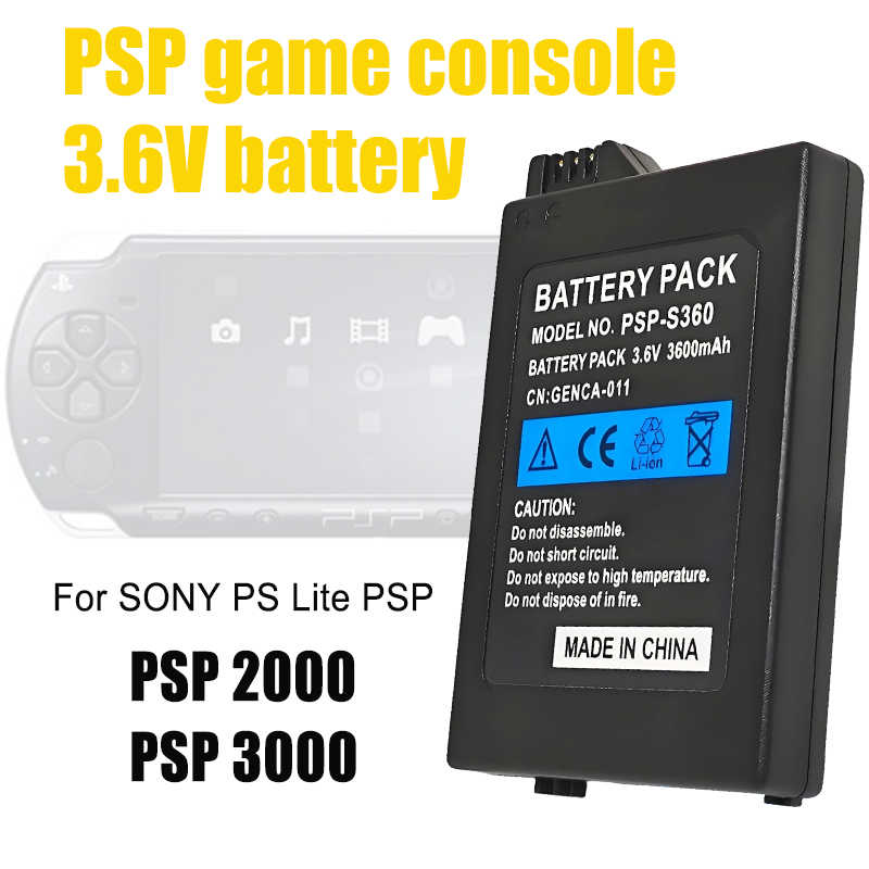 New 3.6V 3600mAh Built-in Batt – Gaming Console Psp recenzja i cena