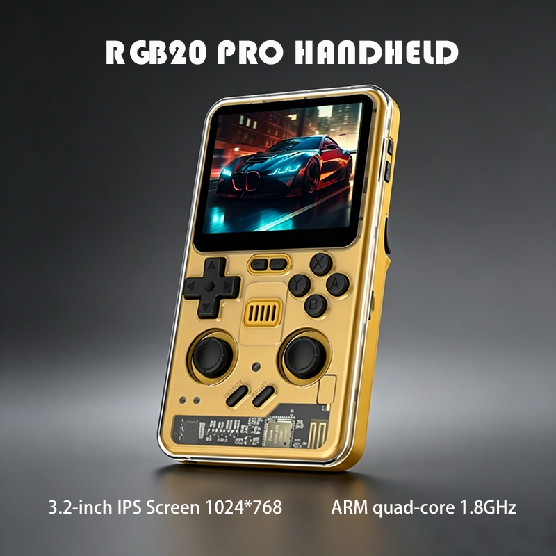 RGB20 Pro Retro Video Handheld – Gaming Console All In One recenzja i cena