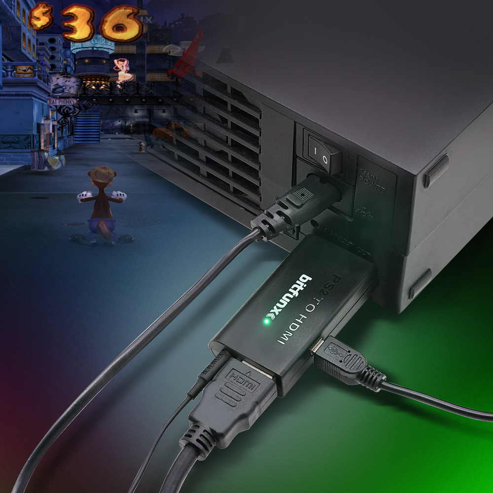 BitFunx PS2 YPBPR To HDMI™ Con – Gaming Console Station recenzja i cena