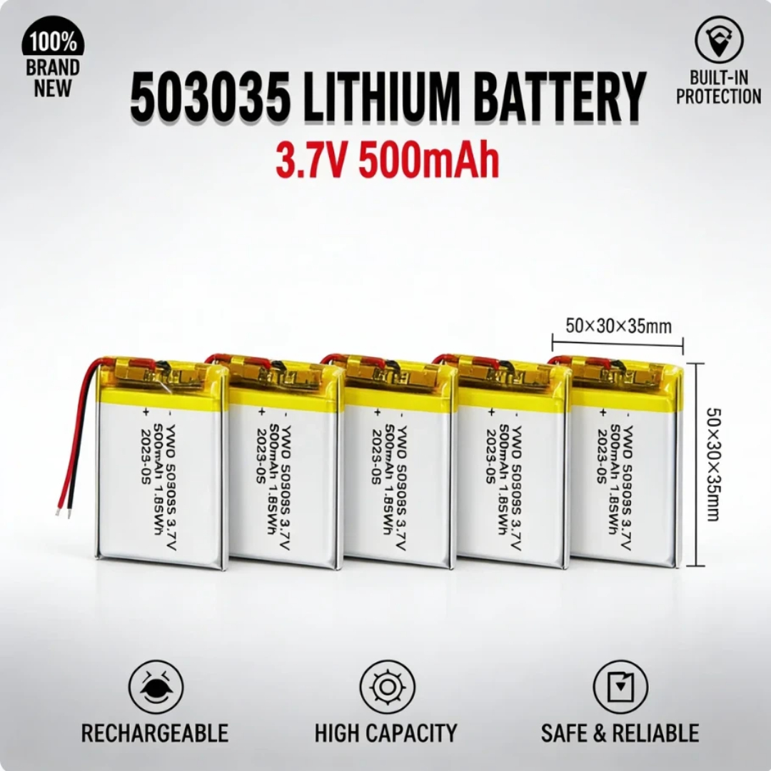 3.7V 500mAh 503035 Rechargeabl – Gaming Console Vr recenzja i cena