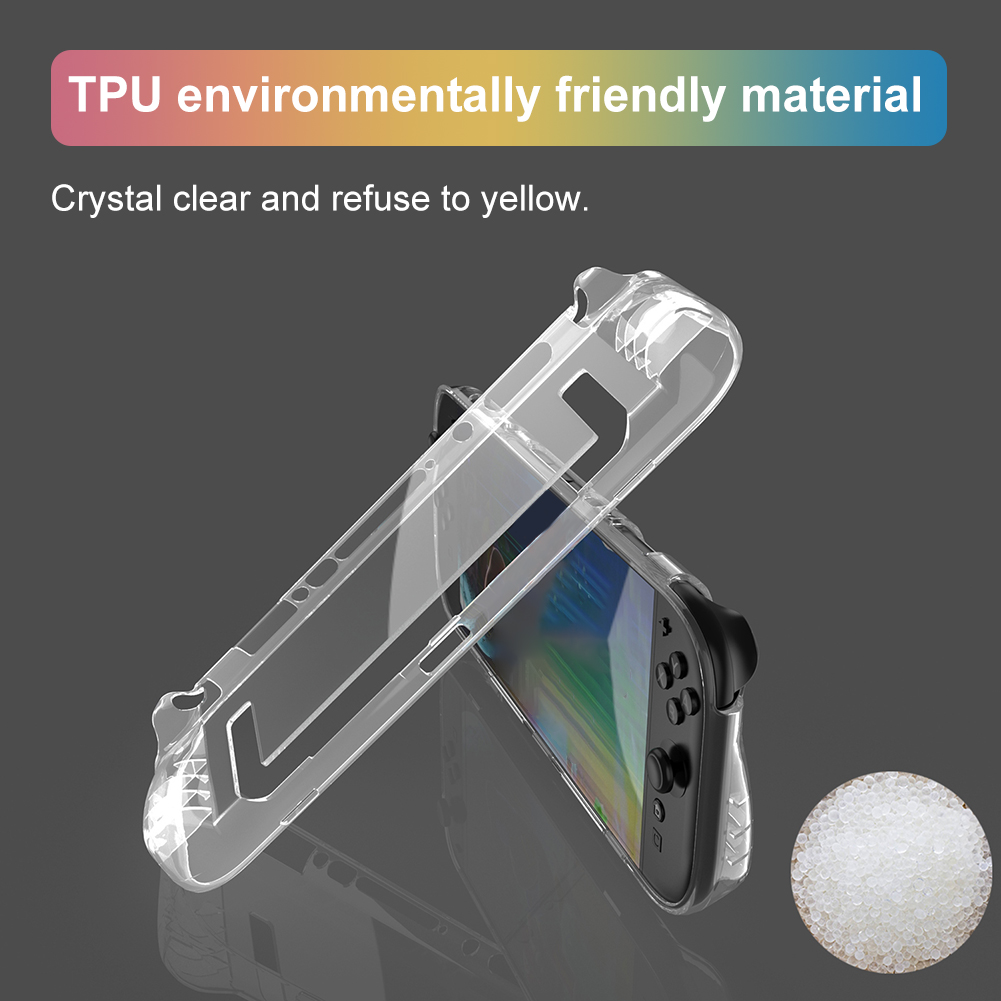 1/2/3Pcs Transparent TPU Case  – Handheld Gaming Console recenzja i cena